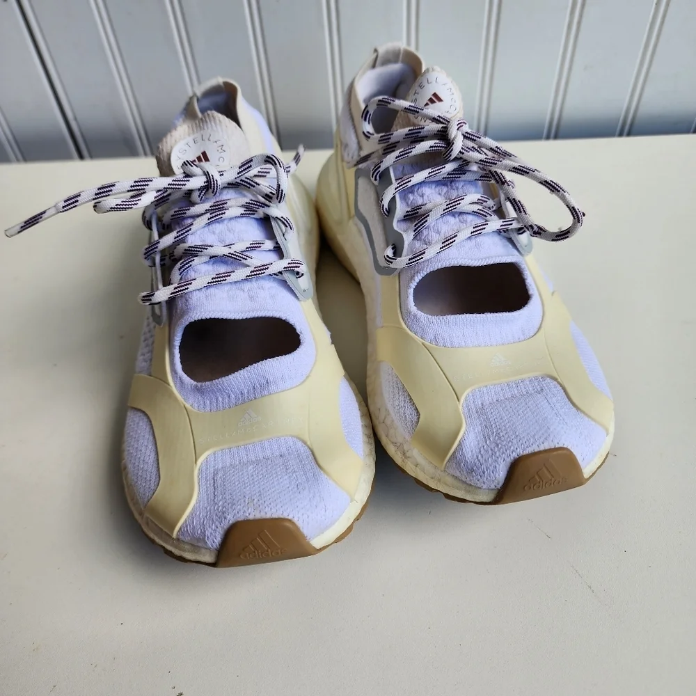 Adidas Stella McCartney Ultraboost Prime Sandals Shoes White Cream Sneakers 6.5 - Picture 6 of 11